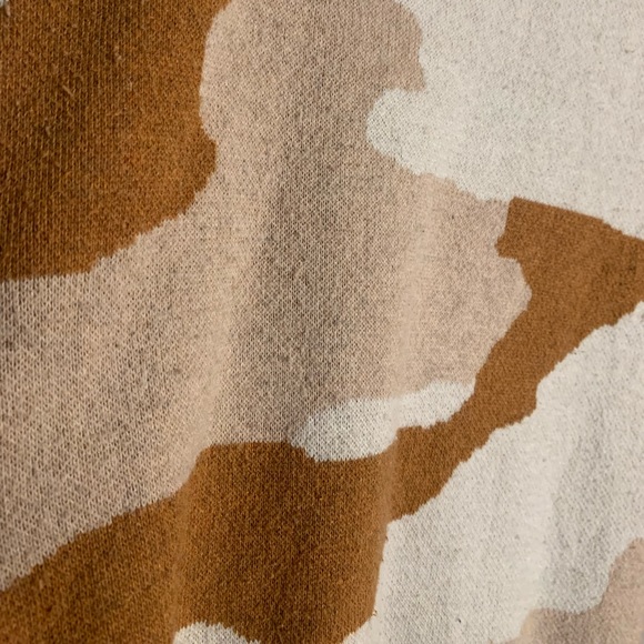 CHIC SOUL Baby I’m Yours Pink Camo Sweater Pink/Brown - Size XL - Picture 6 of 7